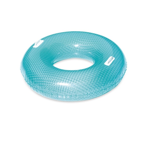 Play Day Inflatable Diamond Sparkles Swim Tube Pool Float - Picture 1 of 4